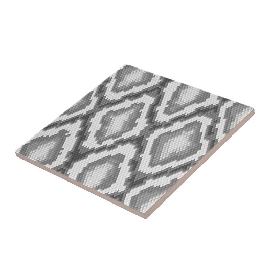 Pythonschlangeschlangenhautmuster Fliese (Seite)