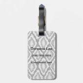 Pythonschlangeschlangenhautmuster Gepäckanhänger (Rückseite vertikal)