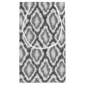 Pythonschlangeschlangenhautmuster Kleine Geschenktüte (Rückseite)