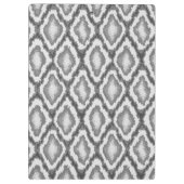 Pythonschlangeschlangenhautmuster Klemmbrett (Rückseite)