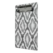 Pythonschlangeschlangenhautmuster Mini Klemmbrett (Gewinkelt2)