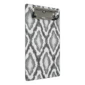 Pythonschlangeschlangenhautmuster Mini Klemmbrett (Schrägansicht)