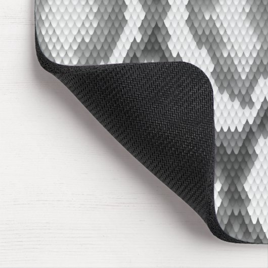 Pythonschlangeschlangenhautmuster Mousepad (Ecke)