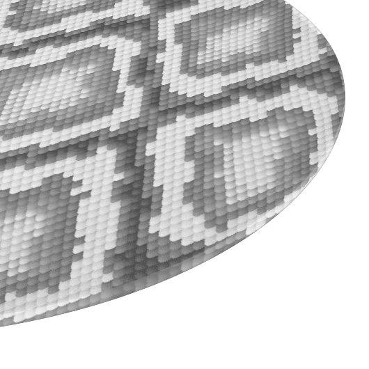 Pythonschlangeschlangenhautmuster Schneidebrett (Ecke)