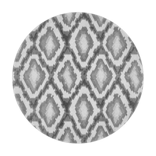 Pythonschlangeschlangenhautmuster Schneidebrett (Vorderseite)