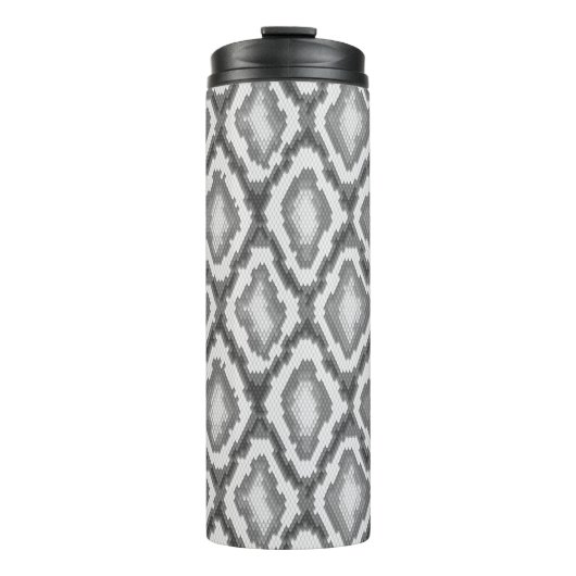 Pythonschlangeschlangenhautmuster Thermosbecher (Vorderseite)