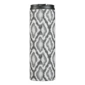 Pythonschlangeschlangenhautmuster Thermosbecher (Rückseite)