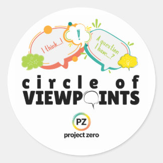 PZ Circle of Viewpoints Aufkleber