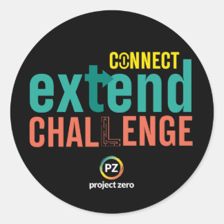 PZ Connect, Extend, Challenge Aufkleber