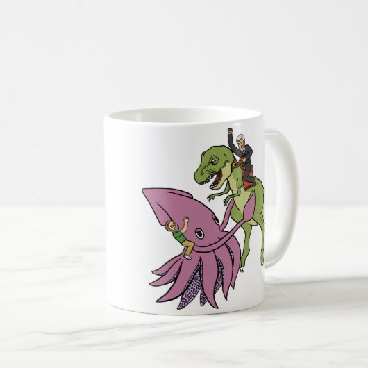 PZ gegen Schinken Kaffeetasse (VorderseiteRechts)