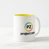 PZ "Sehen. Denken. Staunen." Tasse (VorderseiteRechts)