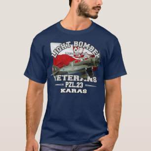 PZL23 Kara Polnischer Lichtbomber T-Shirt