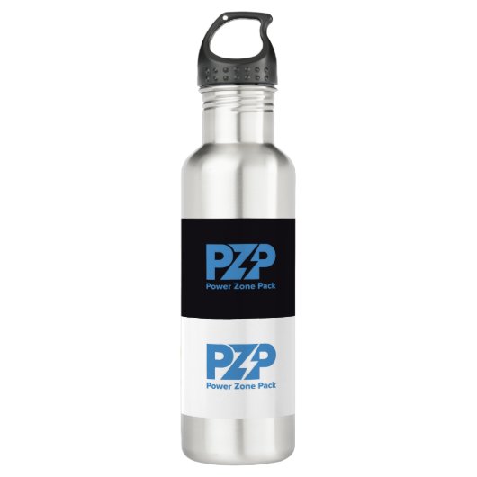 PZP Wasser-Flasche Edelstahlflasche (Vorderseite)
