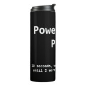 PZP Wasser-Flasche Thermosbecher (Nach links gedreht)