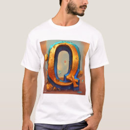 Q Alphabet Name T-Shirt