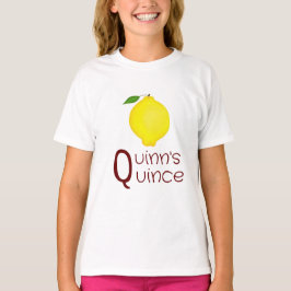 Q Für Ihren ursprünglichen Namen und Quince Fruit T-Shirt