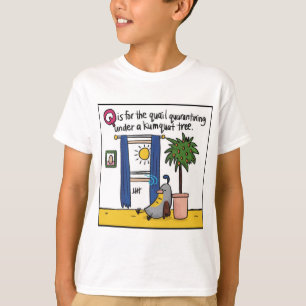 Q ist für die Quarantäne von Kid's T - Shirt