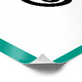 Q ist für Name Poster (Ecke)