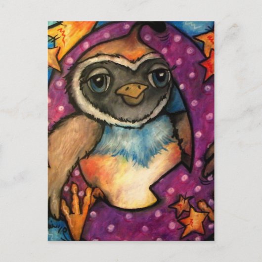 Q ist für Quail Postkarte (Vorderseite)