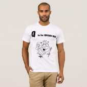 Q ist für Queen Bee Mens T - Shirt (Vorne ganz)