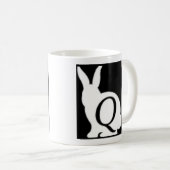 Q Kaninchen Orion Lines Kaffeetasse (VorderseiteRechts)
