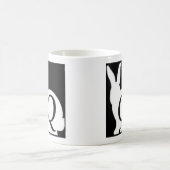 Q Kaninchen Orion Lines Kaffeetasse (Mittel)