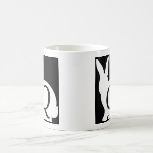 Q Kaninchen Orion Lines Kaffeetasse (Mittel)