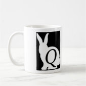 Q Kaninchen Orion Lines Kaffeetasse (Links)