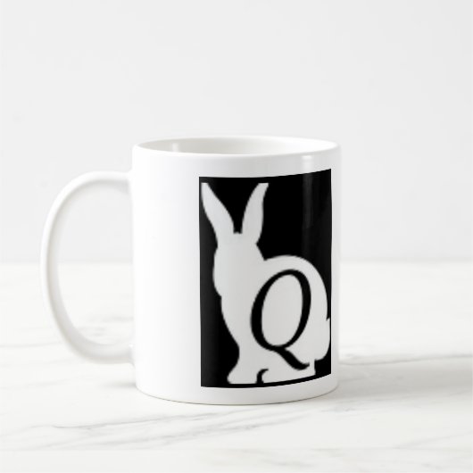 Q Kaninchen Orion Lines Kaffeetasse (Links)