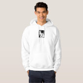 Q Kaninchen Orion Lines mens hoodie (Vorne ganz)