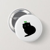 Q Katze Button (Vorne & Hinten)