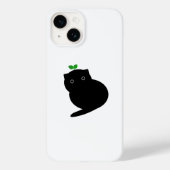 Q Katze Case-Mate iPhone Hülle (Rückseite)