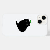Q Katze Case-Mate iPhone Hülle (Rückseite (Horizontal))