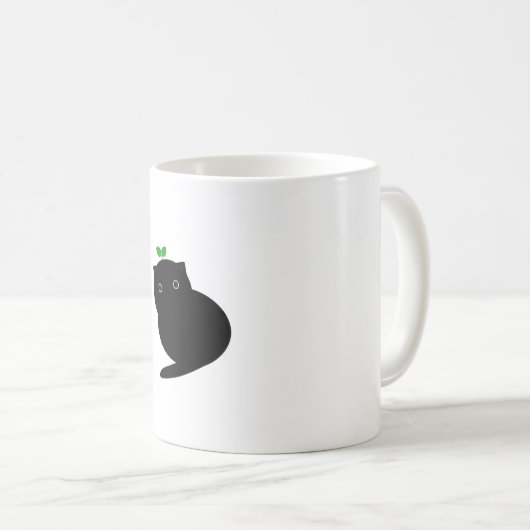 Q Katze Kaffeetasse (VorderseiteRechts)