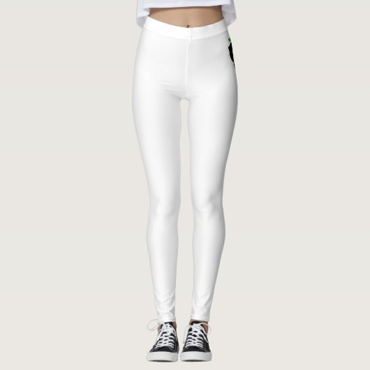 Q Katze Leggings (Vorderseite)