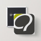 Q- Knopf - chartreuse Button (Vorne & Hinten)