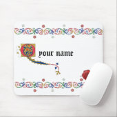Q Mittelalterliches Mousepad (Mit Mouse)
