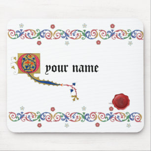 Q Mittelalterliches Mousepad