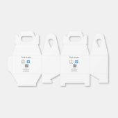 Q R Code venmo scannen, um Logokombination Social Geschenkschachtel (Ungefaltet)