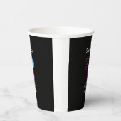 Q R Code venmo scannen, um Logokombination Social Pappbecher (Rechts)