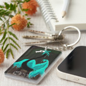 Q-Schlüsselanhänger Schlüsselanhänger (Vorderseite rechts)