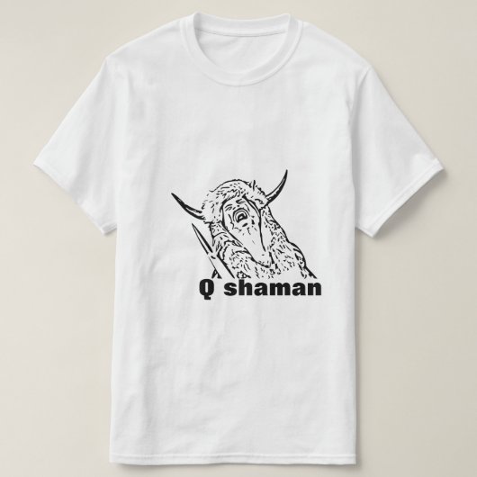 q Shaman Anon T-Shirt (Design vorne)
