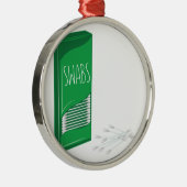 Q-Spitze Putzlappen Ornament Aus Metall (Rechts)