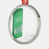 Q-Spitze Putzlappen Ornament Aus Metall (Links)