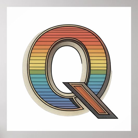 Q Strahlung Poster (Vorne)