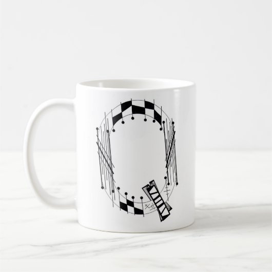 "Q"-Tasse Kaffeetasse (Links)