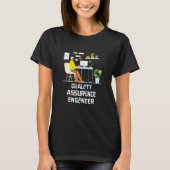QA Engineer QA Tester QA Software Tester T-Shirt (Vorderseite)