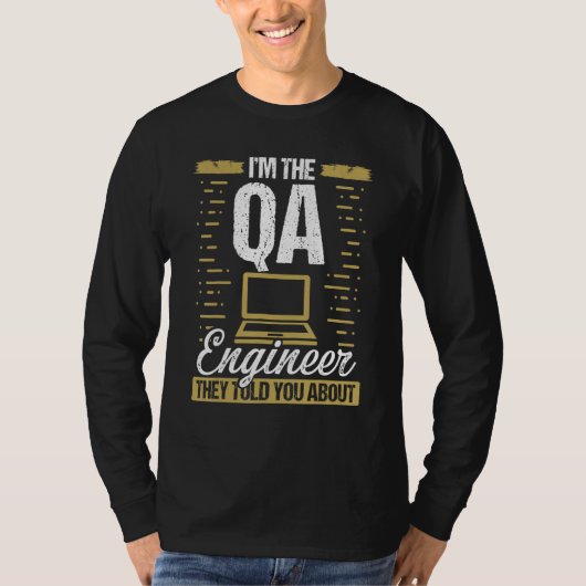 QA Engineering Code Testing Quality Assurance Soft T-Shirt (Vorderseite)
