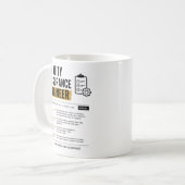 QA-Ingenieur Software-Tester Qualitätssicherung Kaffeetasse (Vorderseite Links)