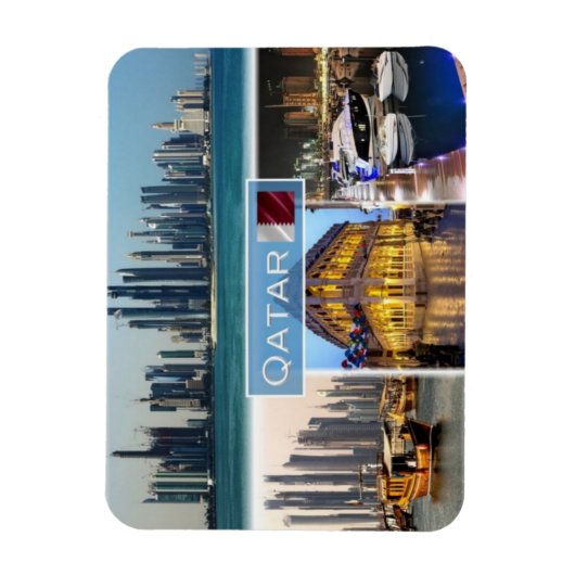 QA Katar - Magnet (Vertikal)